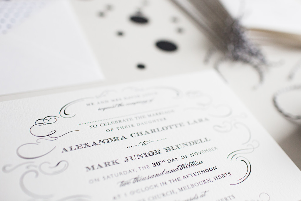 How many do I order? Wedding invitations - letterpress
